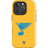 NHL St. Louis Blues Solid Background iPhone 16 Pro Max Impact Case